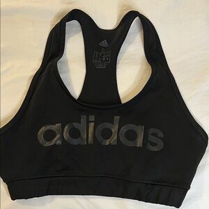 Adidas Black Climalite Sports Bra-Small